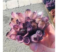DSZUJTYROP Crystal Cluster Amethyst Purple Quartz Stone Rough Crystals for Home Ornaments