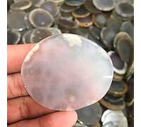 DSZUJTYROP Crystal Gem Stone Rough Agate Slice for Very Beautiful Nature Stones Ornaments (Size : 2pcs)