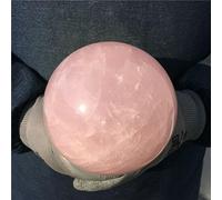 DSZUJTYROP Crystal Sphere Large Size Rose Quartz Magic Ornaments (Color : 2.7kg)