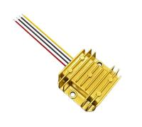DSZUJTYROP DC 9-36V to 19V 1A MAX Boost-Buck Module 12V24V to 19V Low Power Golden Aluminum Shell