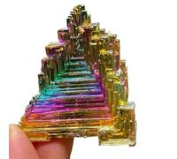 DSZUJTYROP Decorative Ornaments Bismuth Cluster Ore Quartz Crystal