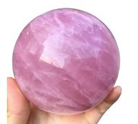 DSZUJTYROP Decorative Ornaments Rose Quartz Ball Crystal (Size : 100-110mm)