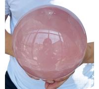 DSZUJTYROP Decorative Ornaments Rose Quartz Ball Crystal (Size : 5-5.5kg)