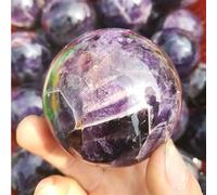 DSZUJTYROP Fantasy Amethyst Crystal Ball gem Ornaments (Size : 9-10cm)