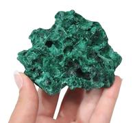 DSZUJTYROP Irregular Malachite Crystal Raw Stone, Rough Collection, Shape for, and Home Decor,60~90g