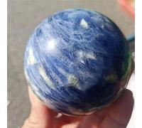 DSZUJTYROP Kyanite Stone Ball Quartz Crystal Gem Home Office Decor Gift Ornaments (Size : 6.1-6.5cm)