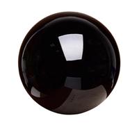 DSZUJTYROP Large Polished Obsidian Crystal Ball, Sphere for Home Decor, Black Stone for Gifts, Feng Shui, and,150mm