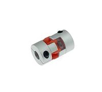 DSZUJTYROP LM Series 1PC D30 L35 Flexible Plum clamp Coupler Shaft Size CNC Jaw Shaft coupling/8/10/12/14/16mm D30L35 Couples Cheerfully (Size : 8x14)