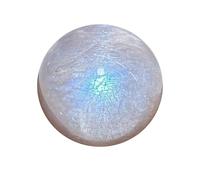 DSZUJTYROP Moonlight Stone Ball Blue Crystal Feng Shui Gift for Home Decor,60~65mm