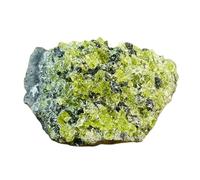 DSZUJTYROP Olivine Crystal, Crystals Rough Rock Raw Stone, Fountain Home Garden Decor Yoga DIY Stones,50~100g