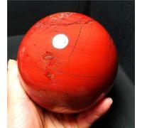 DSZUJTYROP Red Jasper Ball Quartz Crystal Sphere Decorative Ornaments (Size : 850-900g)