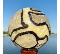 DSZUJTYROP Septarian Dragon Crystal Gem Sphere Ball Ornaments