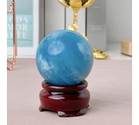 DSZUJTYROP Solid Fengshui Crystal Ball Crystals,Blue-48~50mm