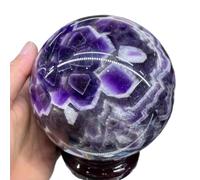 DSZUJTYROP Stone Amethyst Quartz Crystal Ball Beautiful Purple Crystals(Size:600-700g)