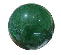 DSZUJTYROP Stone Green Strawberry Quartz Sphere Crystal Polished Ball Decor(610-700g)