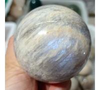 DSZUJTYROP Stone Moonstone Ball Crystal Home Decoration Gift(Size:350-400g)