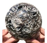 DSZUJTYROP Stone Sphalerite Ball Crystal Ornaments(Size:610-700g)
