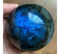 DSZUJTYROP Stone Stretched Feldspar Sphere Polished Quartz Crystal Ball