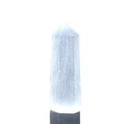 DSZUJTYROP White Selenite Crystal Wand Point Stones for Aquarium Crafts Making Ornaments Home Decor DIY Gifts (Size : 50-60mm)