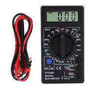 Dt-830b Multímetro Multifuncional Dt-830b, Multímetro LCD Portátil Digital Amp Volt Ohm Tester Voltímetro Ohmímetro Medidor para el Hogar Automotriz (DT-830B negro)