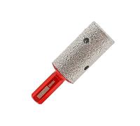 DT-DIATOOL Broca de fresado de dedo de diamante de 4/5 pulgadas (20 mm) vástago hexagonal que amplía los agujeros existentes de azulejos de porcelana, encimera de mármol, broca de molienda de diamante