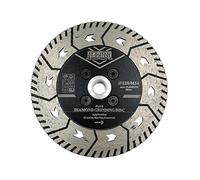 DT-DIATOOL Disco Tronzador Diamante 125 mm x M14 Hoja de Sierra de Doble Cara para Cortar Moler Hormigón Mármol Granito Piedra