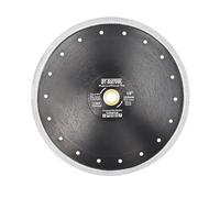 DT-DIATOOL Disco Tronzador Diamante 250 mm x 25,4 mm/20 mm/16mm Hoja de Sierra con X Malla Turbo para Corte de Porcelanico Azulejos Mármol Granito Cerámica