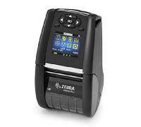 DT PRINTER ZQ610 PLUS 2 /48MM ENGLISH/LATIN FONTS BT 4.X LINERED PLATEN 0.75 CORE GROUP E SHOULDER STRAP BELT CLIP