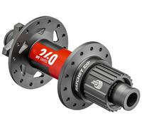 DT Swiss 240 EXP Buje Trasero 12 X 148Mm, 6-Bolts, Micro Spline, Negro/Rojo, 32H