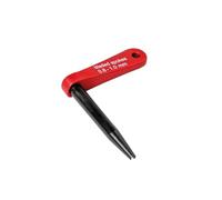 DT Swiss Aero - Soporte para radios (Hoja de 08, 1 mm), Color Rojo