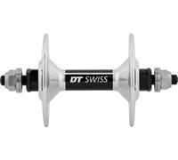 DT Swiss Buje delantero 370 Track negro-plata 10 x 100 mm / 20 agujeros