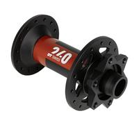 DT Swiss Buje para bicicleta de montaña delantera 240, color negro, talla 32 agujeros