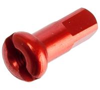 DT Swiss Cabecillas de aluminio 1,8 mm - 100 unidades rojo 12 mm