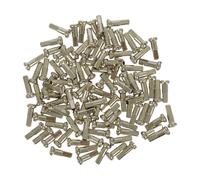 DT Swiss Cabecillas de latón 2,0 mm - 100 unidades gris 16 mm