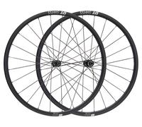 DT Swiss Juego de ruedas GR 1600 SPLINE DB 25 Disc Center Lock 28" Mod. 2024 negro 28" set (RD 12x100 + RT 12x142) Shimano