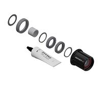 DT Swiss Kit de conversión Ratchet LN para bujes de 3 patas, MTB, 18 dientes, Shimano HG Aluminio