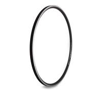 DT Swiss RR 411 700c Tubeless-Ready Asimétrico Carretera Borde 24h Negro Incluye