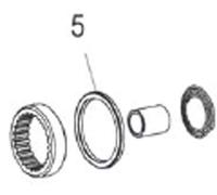 DT Swiss Seal for Ratchet Freehub body and hub shell, fits 180, 240 and 350