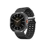 DT Watch Ultra - Reloj inteligente de 47 mm, 4 GB ROM, reproductor de video IP68, impermeable, deportivo, cargador inalámbrico NFC para hombres y mujeres (negro)