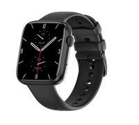 DT103 - Reloj inteligente para hombre y mujer, impermeable, NFC, rastreador GPS, relojes deportivos, pantalla HD de 1.9 pulgadas, pulsera de fitness para Android iOS (negro)