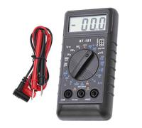 DT182 - Multímetro digital, voltímetro de rango manual portátil para medir la resistencia del transistor de capacitancia de corriente