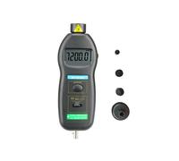 DT2236C Medidor Detector de Velocidad TacóMetro LáSer DT 2236C Medidor Detector de TacóMetro de Contacto óPtico Digital LED