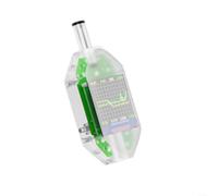 DT550 - Comprobador digital de voltaje y corriente (600 W, DC5,5 x 2,5) | Alta corriente de 12 A, voltaje ancho de 50 V, pantalla curva de color, almacenamiento de datos fuera de línea
