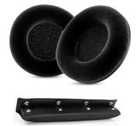 DT770 PRO - Almohadillas de repuesto compatibles con Beyerdynamic MMX300 DT770, DT880, DT990, DT 880 PRO, DT 990 PRO, Custom One Pro, almohadillas para los oídos, color negro