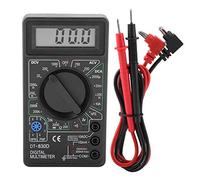 DT830D AC/DC Mini Digital Pantalla LCD Multímetro Zumbador Voltímetro Amperímetro Ohmímetro Probador Voltaje Ohm Volt de Medidor