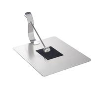 DTACBNEUZ Caja de pañuelos decorativa Toallero De Papel Acero Inoxidable Asiento Toalla Cuadrado Restaurante Del Hotel Encimera Presión Clip Servilleta Creativo(S)