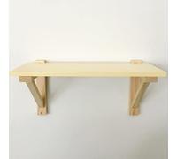 DTACBNEUZ Estante Flotante Estante de Pared, estantes Madera, decoración for habitación niños, Dormitorio, flotantes Grandes for for Sala Estar, Organizador del hogar(Yellow)