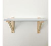 DTACBNEUZ Estante Flotante Estante de Pared, estantes Madera, decoración for habitación niños, Dormitorio, flotantes Grandes for for Sala Estar, Organizador del hogar(Grijs)