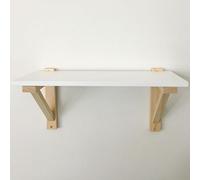 DTACBNEUZ Estante Flotante Estante de Pared, estantes Madera, decoración for habitación niños, Dormitorio, flotantes Grandes for for Sala Estar, Organizador del hogar(Blanco)