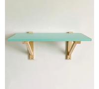 DTACBNEUZ Estante Flotante Estante de Pared, estantes Madera, decoración for habitación niños, Dormitorio, flotantes Grandes for for Sala Estar, Organizador del hogar(Green)